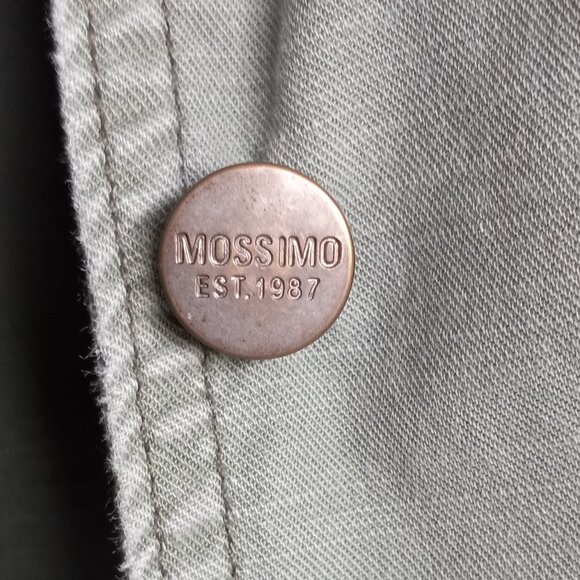 Army Green Mossimo Button Down Jacket - Picture 3 of 7